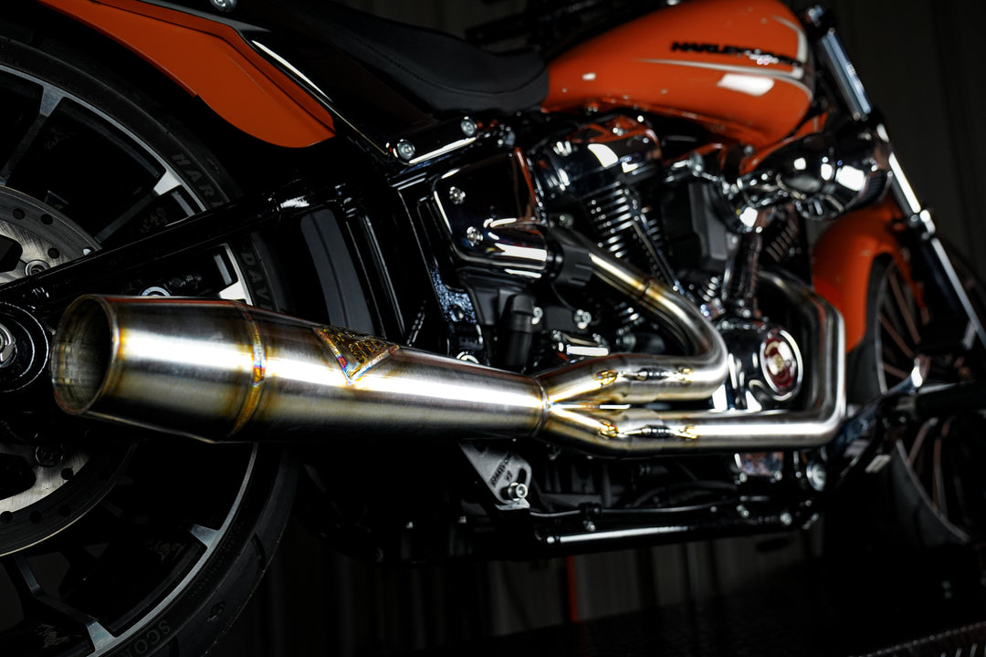 M8 Breakout & Fat Boy Mid-Length Exhaust