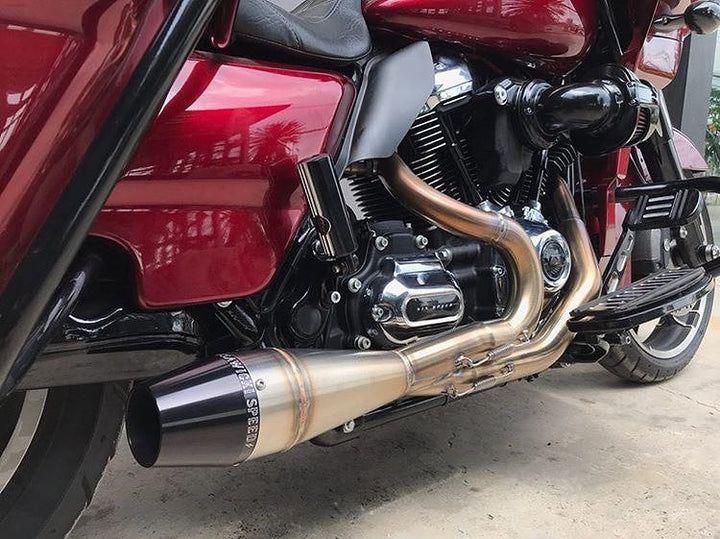 Evo / Twin Cam Bagger Shorty Exhaust