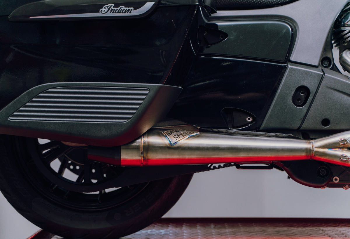 indian challenger slip on exhaust
