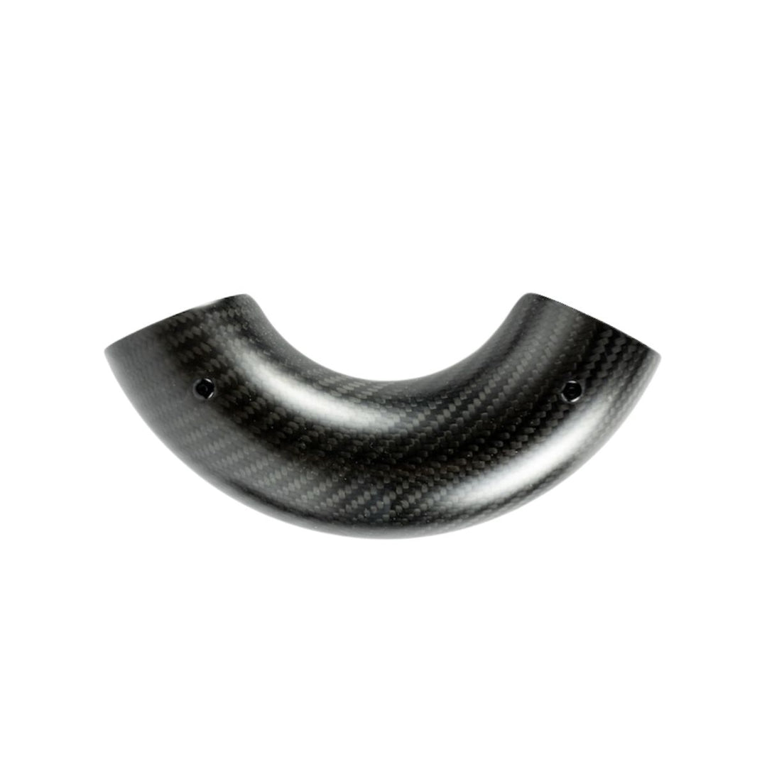 Universal Carbon Fiber Heat Shield – 3" CLR Curved