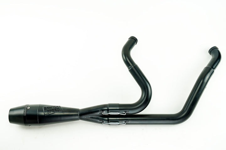 Sawicki Speed's shorty exhaust for Harley twin cam bagger models