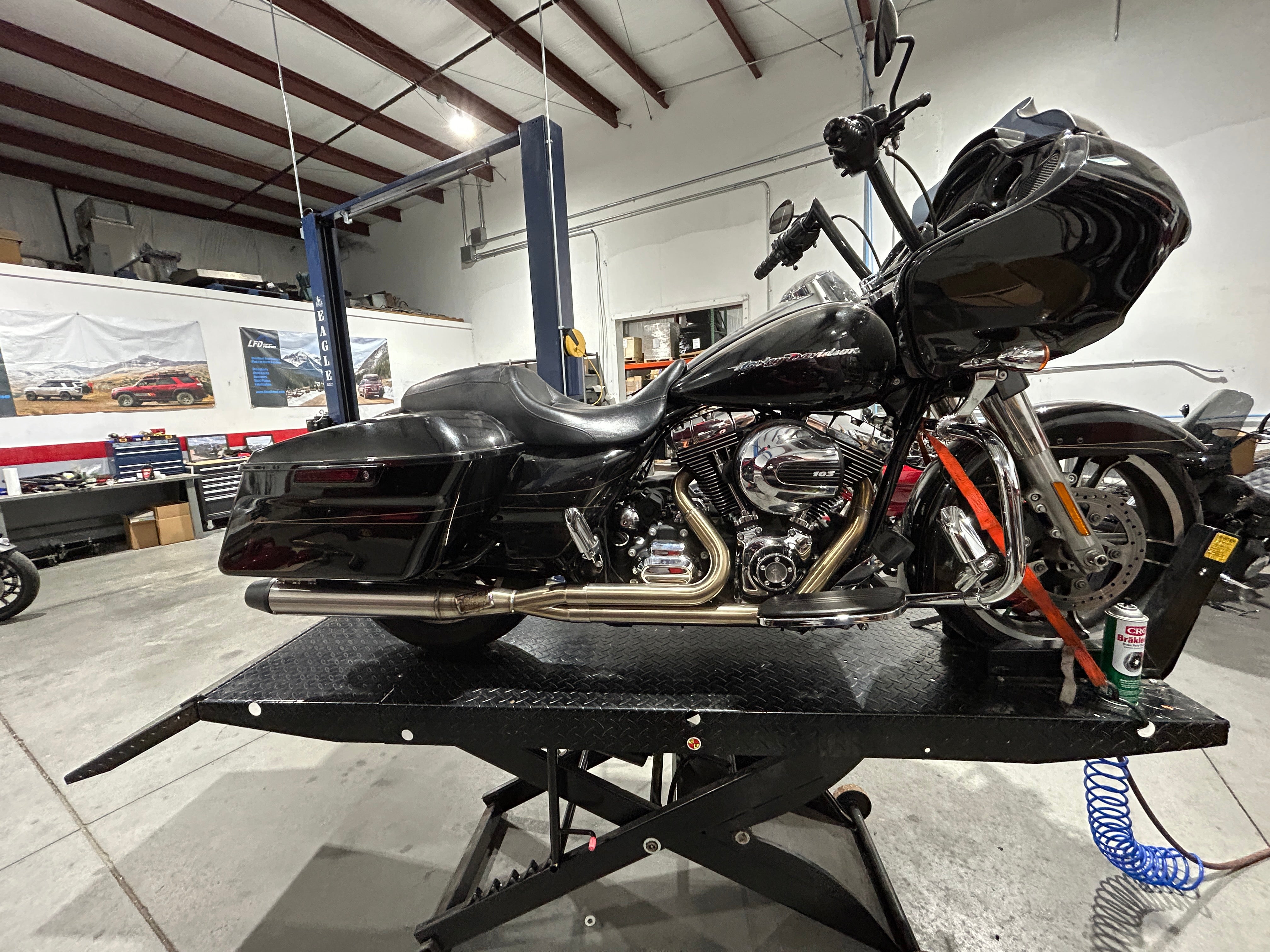 Intimidator Exhaust for Harley-Davidson Twin Cam Touring Bagger