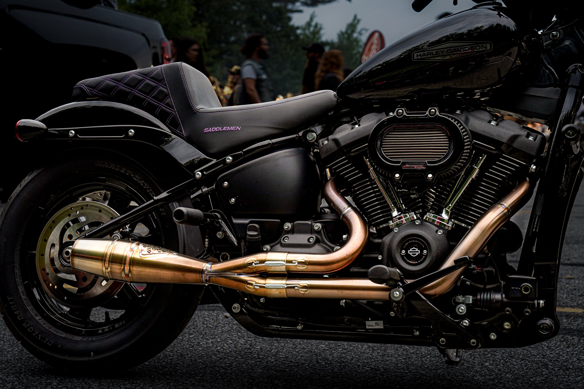 1ki1tA　サヴィッキスピード　M8 ソフテイル Harley-Davidson M8 Softail Shorty Exhaust – Sawicki Speed