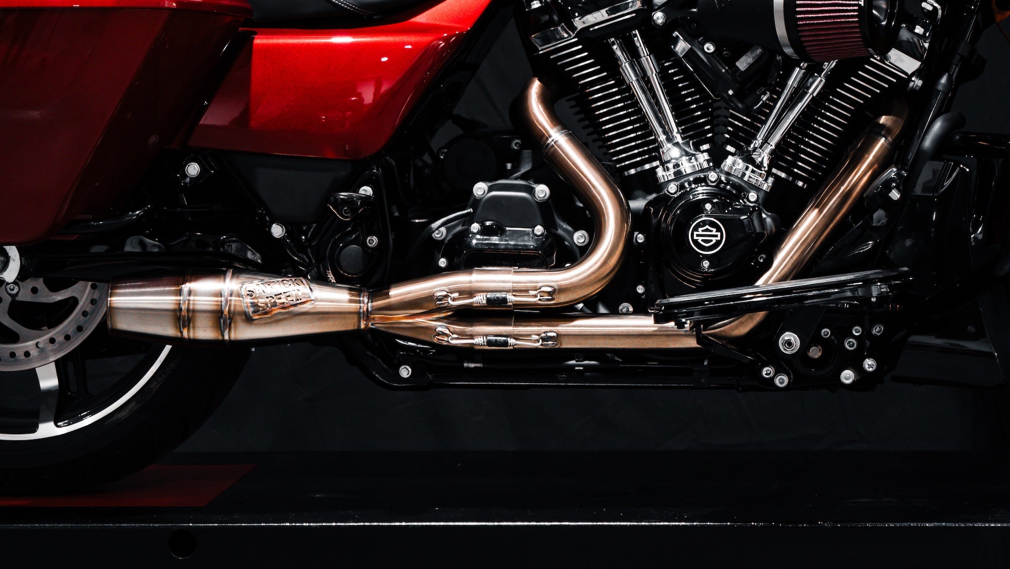 Intimidator Exhaust for Harley-Davidson M8 Touring Bagger CVO