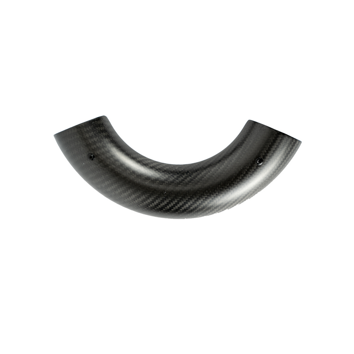 Universal Carbon Fiber Heat Shield – 4" CLR Curved