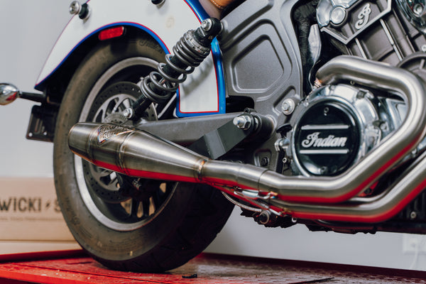 Indian Scout Mid-Length Exhaust