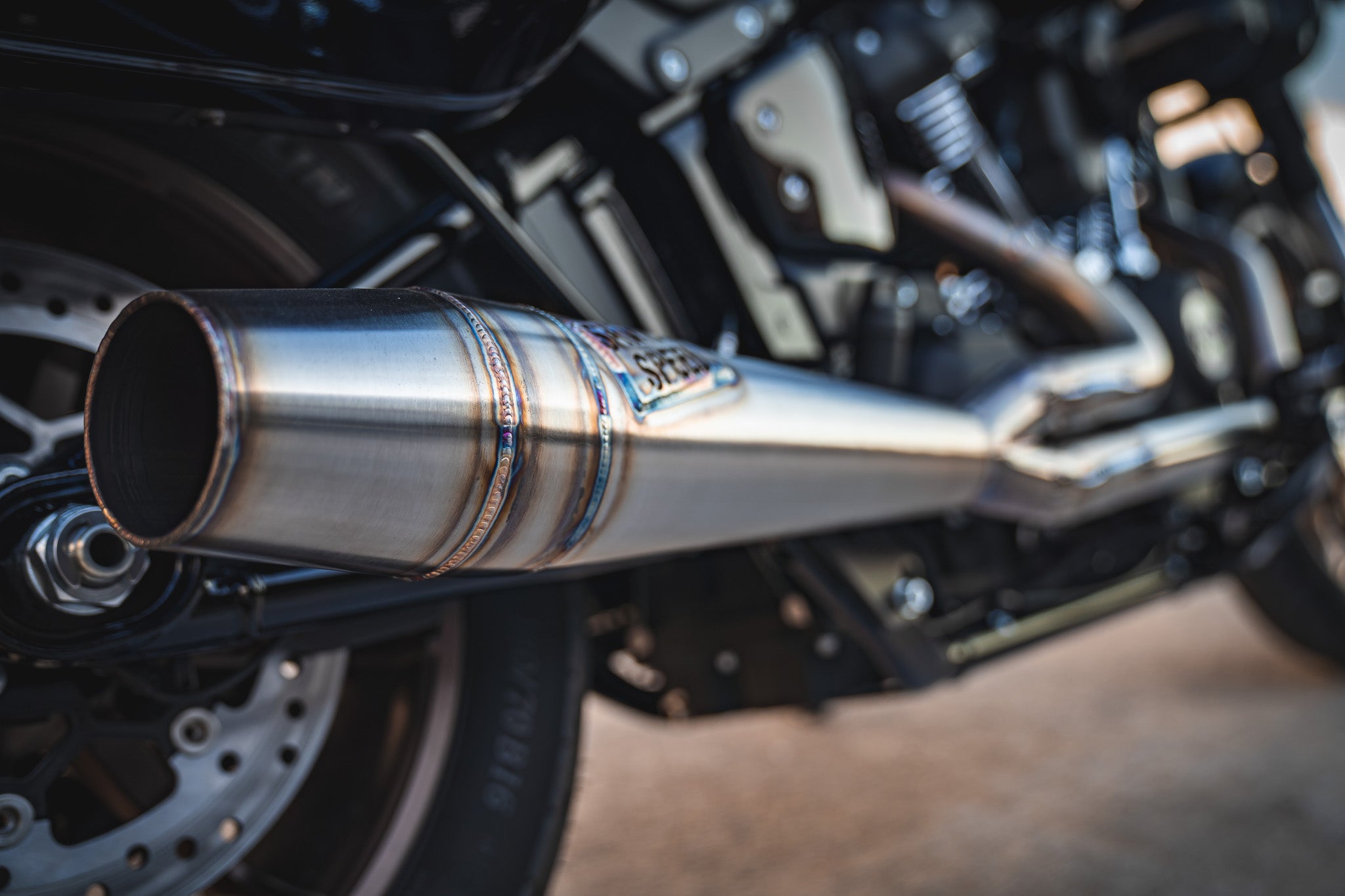 M8 Softail Mid-Length Exhaust