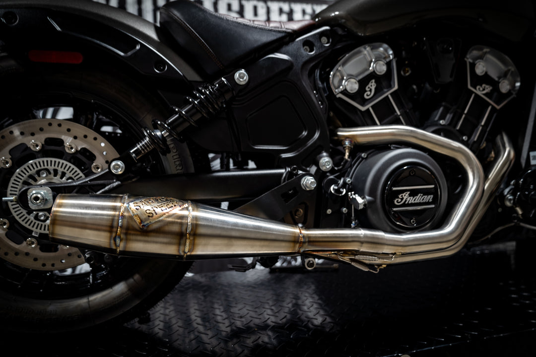 Indian Scout Mid-Length Exhaust