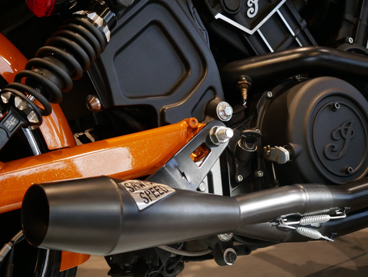 Indian Scout Shorty Exhaust