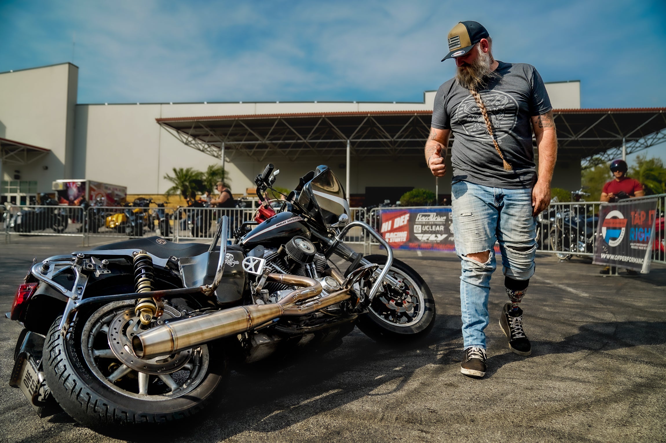 Twin Cam Bagger Mid-Length Exhaust