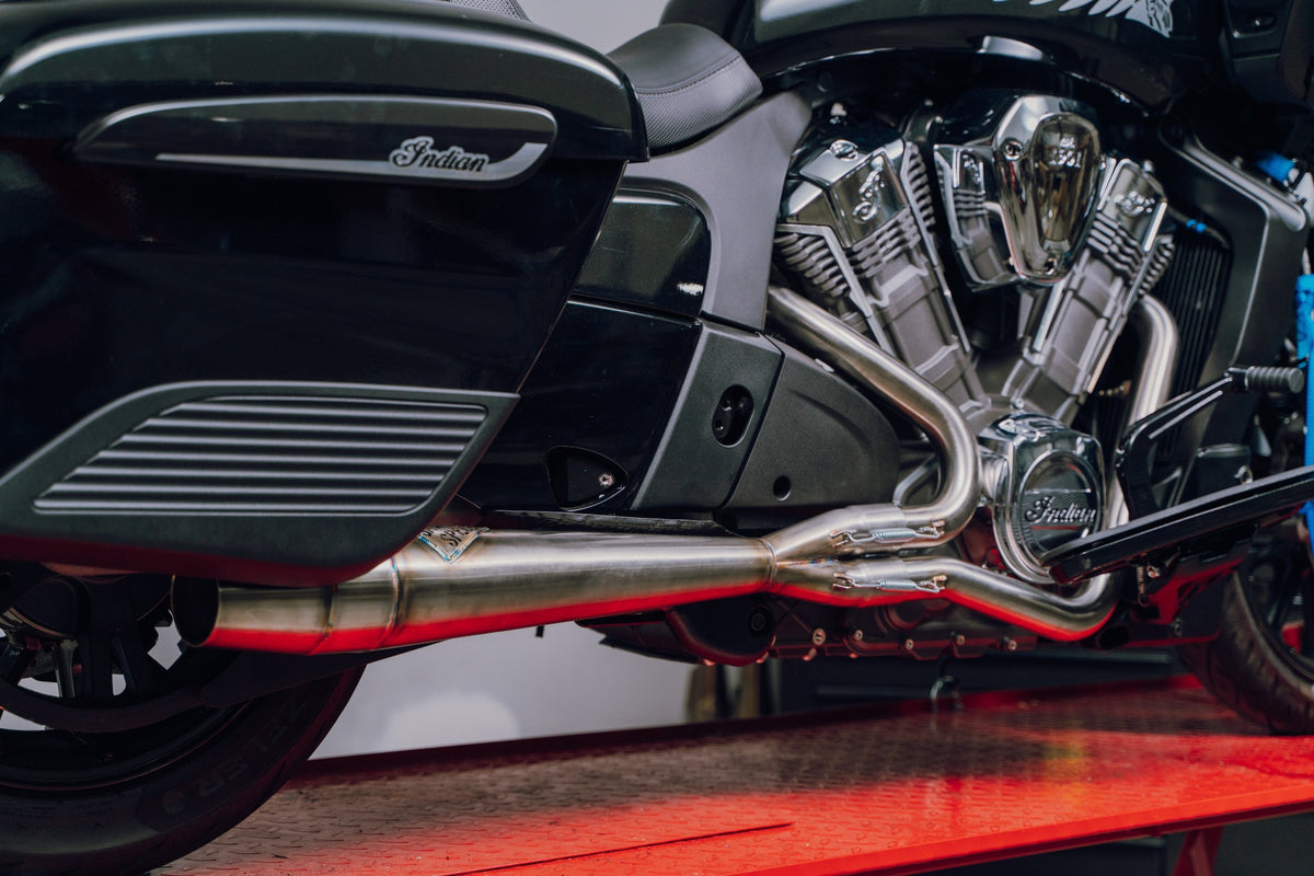 indian challenger exhaust
